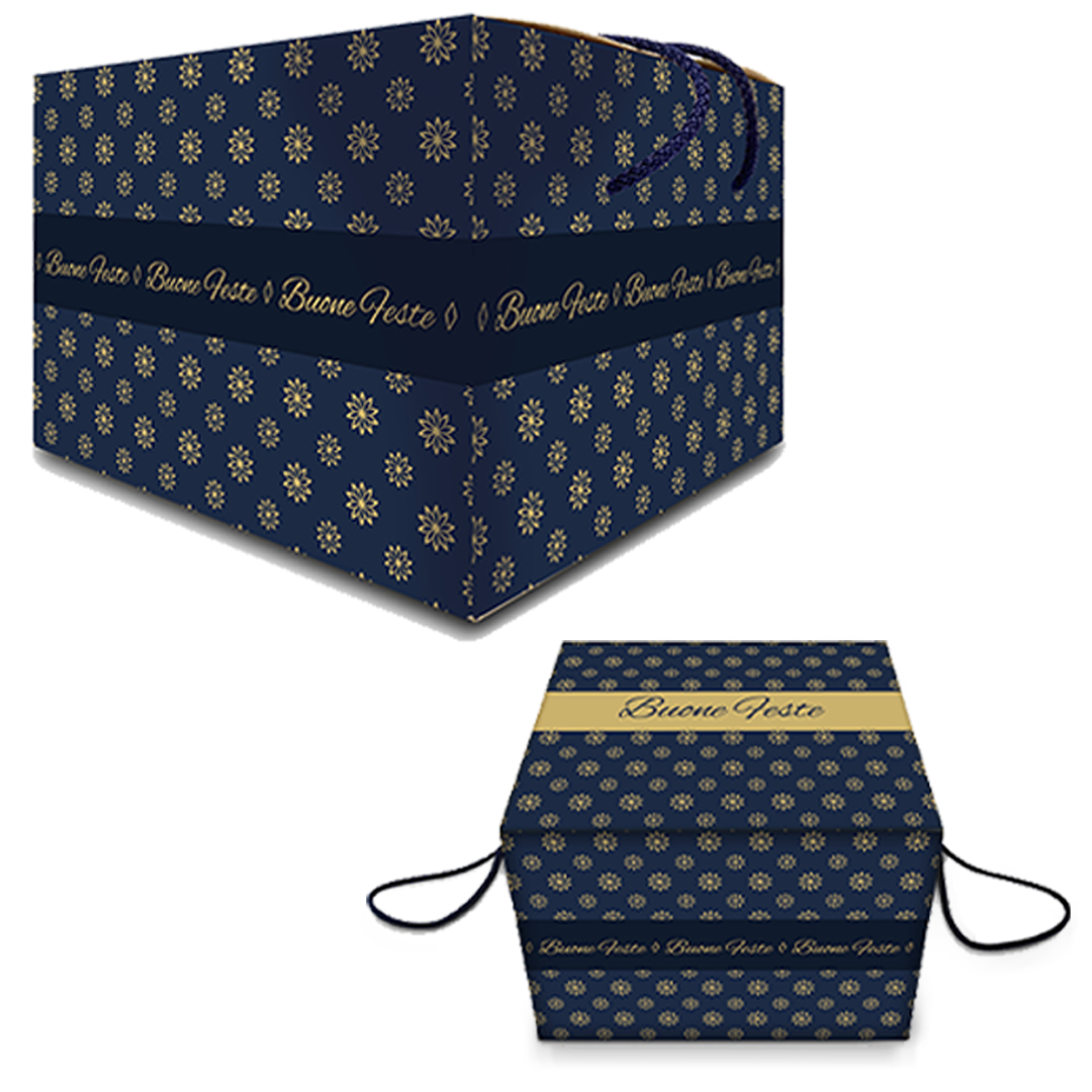 Porta Panettone Neutro Motivo 1