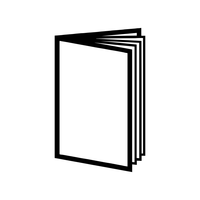 Opuscolo Punto metallico (clone) Autocopertinato